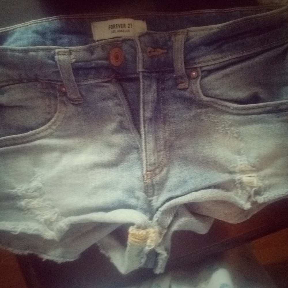 Forever21 denim shorts